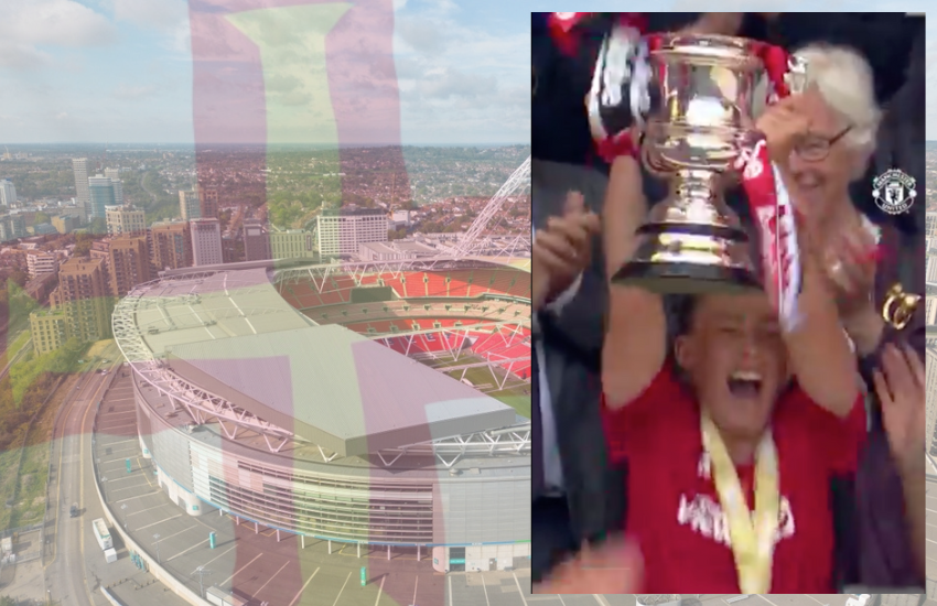 Le Tissier celebrates Women’s FA Cup win with a nod to Guernsey