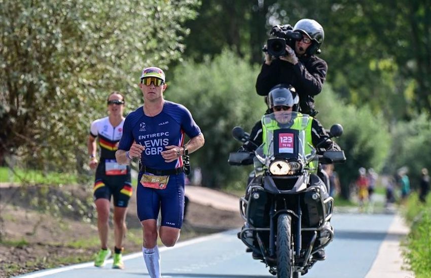 Triathlon: Lewis thrilled with runner-up spot in Long Distance European Champs