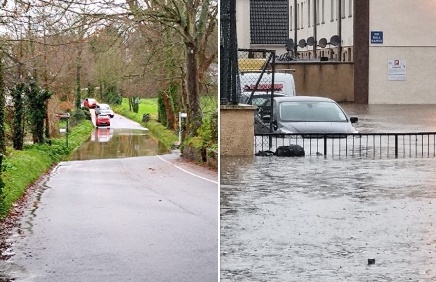 Guernsey's limited flooding compared to Jersey