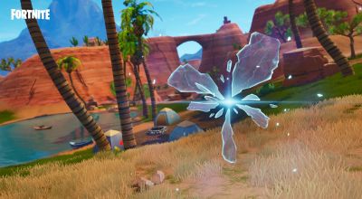 A mysterious cube is moving around Fortnite and no-one knows why