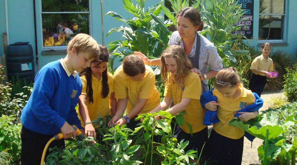 Waitrose works with local schools to produce and sell home-grown food