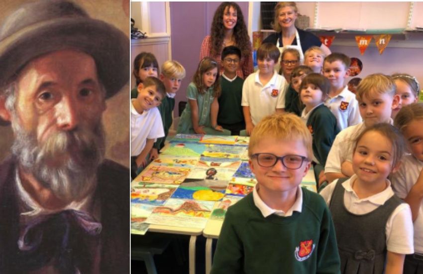 Hundreds of schoolchildren learn from Renoir-inspired project