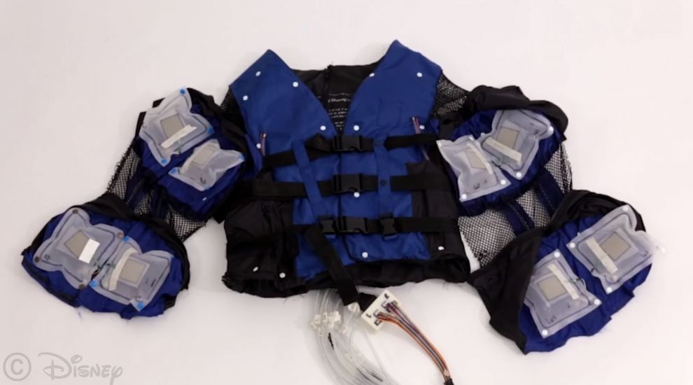 This prototype Disney jacket will make virtual hugs feel real