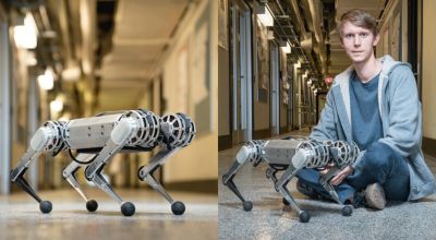 MIT researchers create the first four-legged robot to perform a backflip