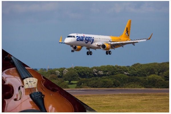 Aurigny meets musicians to resolve luggage problems