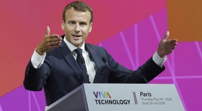 Macron wants to make France gateway to Europe for tech firms