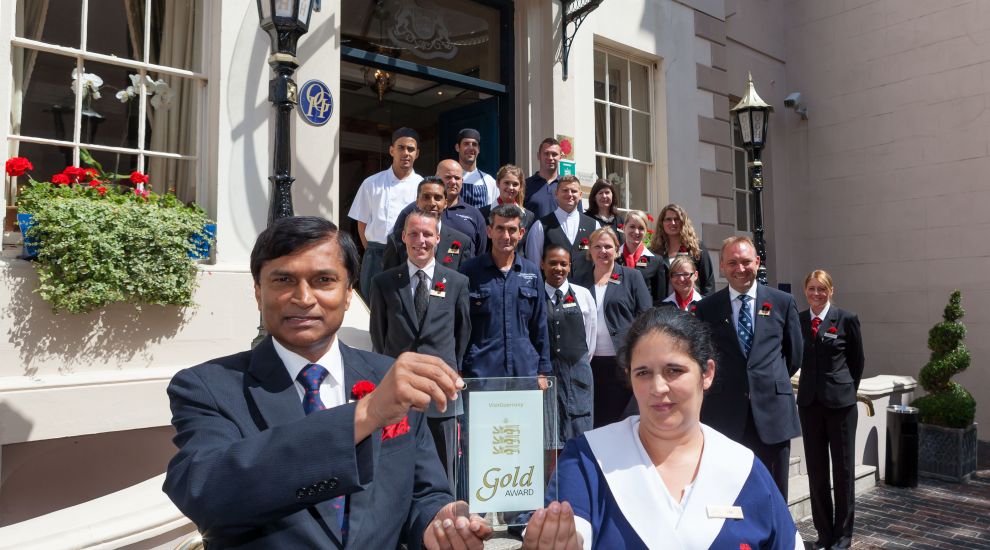 Guernsey’s only five-star hotel achieves Gold status