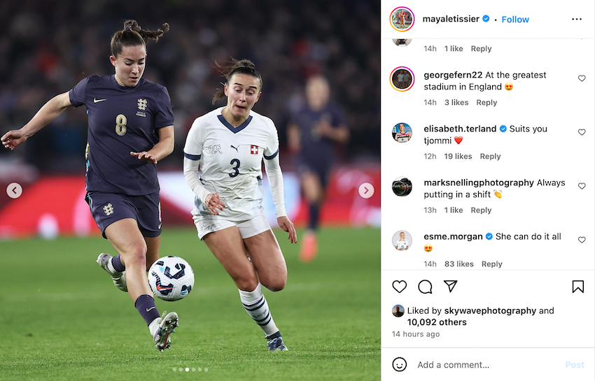 Le Tissier helps Lionesses to win to close out the year