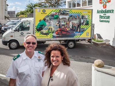 St John Ambulance and Rescue Service keep on trucking thanks to a donation