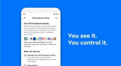 Facebook users given control over data gathered from other online activities