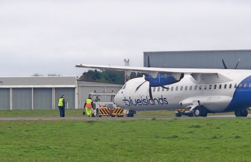 Airport shut as Blue Islands flight suffers “technical issue”