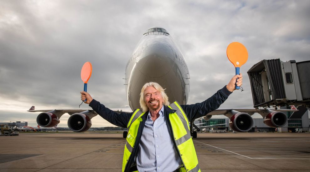 Sir Richard Branson welcomes landmark Virgin Atlantic biofuel flight