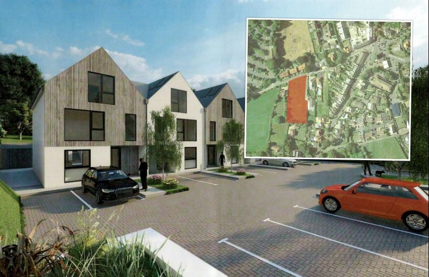 Plans for homes in field in St Martin's