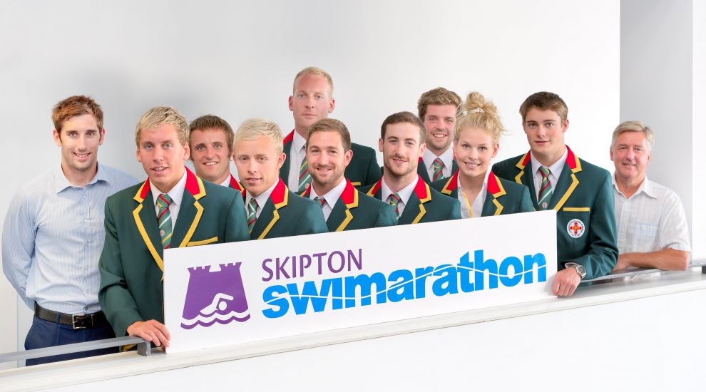 Guernsey’s Commonwealth Games swimming squad join the Swimarathon