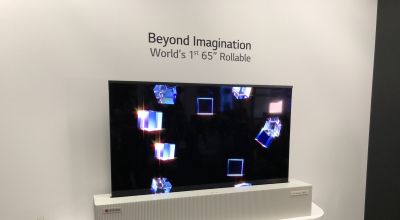 LG’s rollable TV is the pick of the futuristic displays at CES