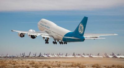 World’s largest jet engine undergoes first test flight