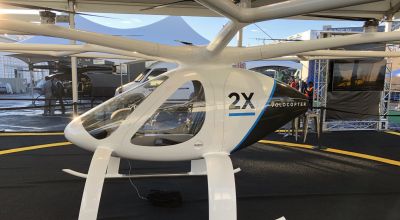 Volocopter wants to be the world’s flying taxi service