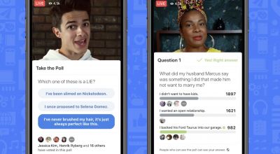 Facebook is taking on HQ Trivia by adding video quiz tools