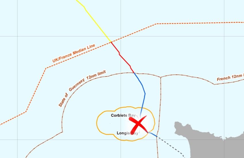 FAB Link will not make landfall in Alderney
