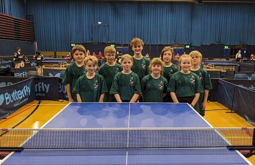 Guernsey’s young table tennis players gain valuable experience against tough opposition