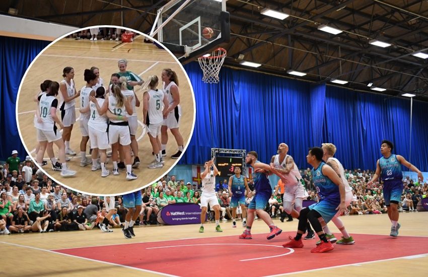 Women set the tone for Guernsey's basketball hopes