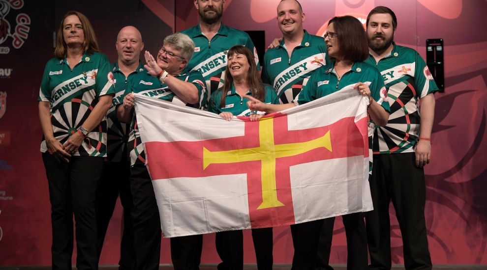 WATCH: Guernsey's last action in the WDF Darts World Cup
