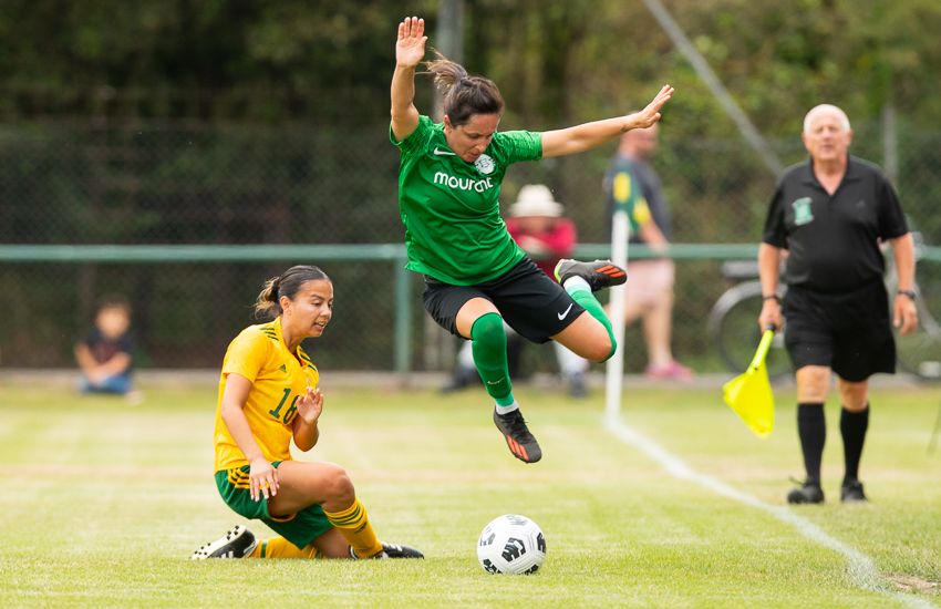 Fine margins tip the balance against Guernsey in women's football opener
