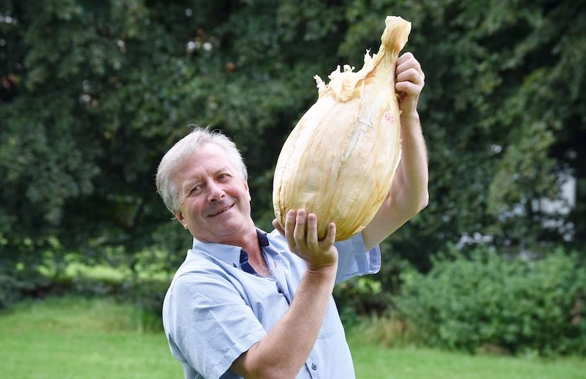 Wet weather won’t hold back giant veg grower