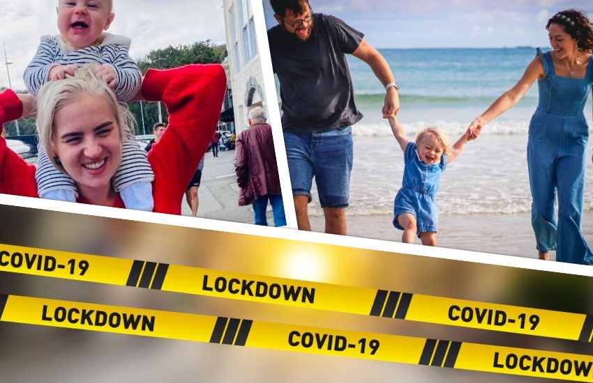 Exactly two years on, mums share experiences of 'lockdown babies'