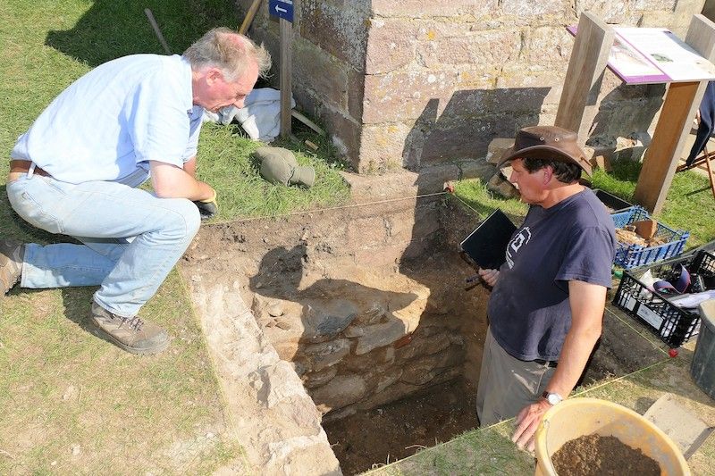 Alderney's Roman courtyard unearthed by archaeologists