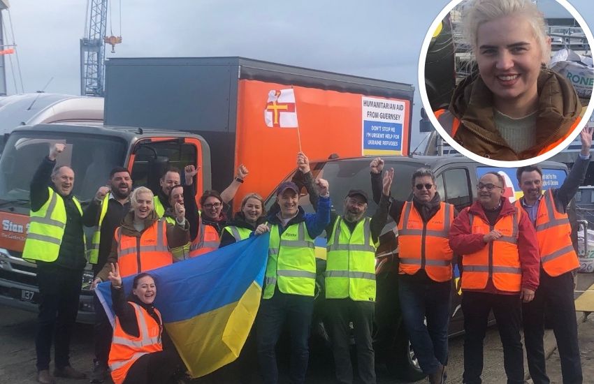 'Vanloads' of aid leave Guernsey for Ukraine