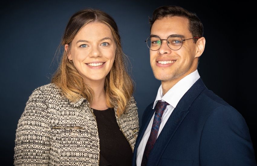 Two new associates at law firm