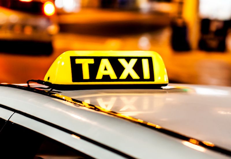 Accessible taxi plate available