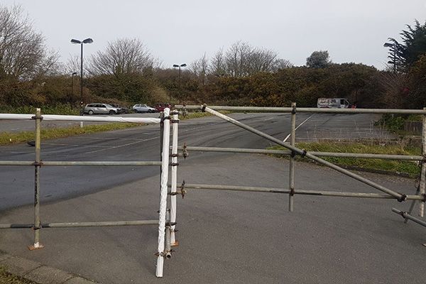The bowl car park cleared