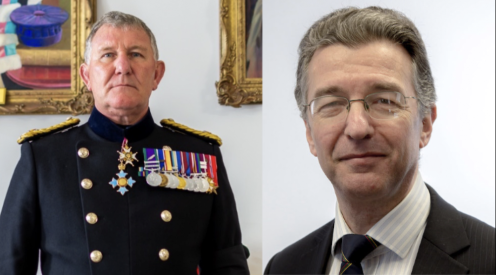 Coronation invite for Bailiff and Governor