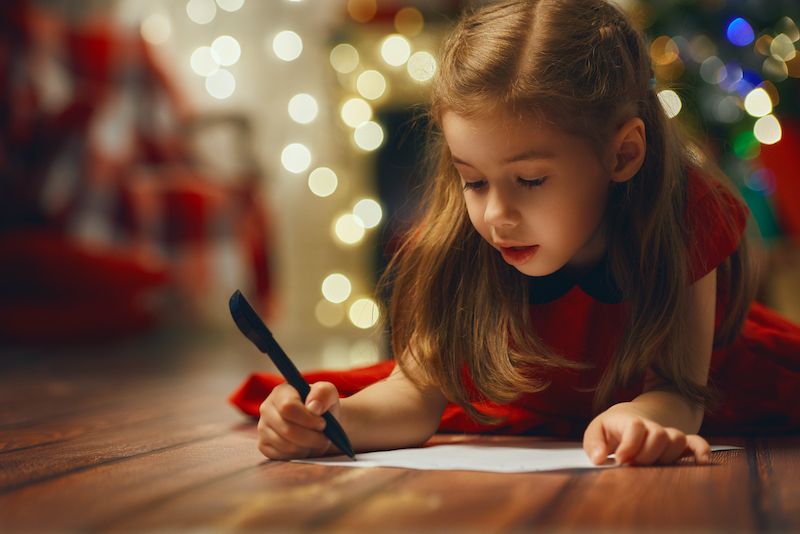 The sooner Santa gets your letter, the sooner he'll write back!