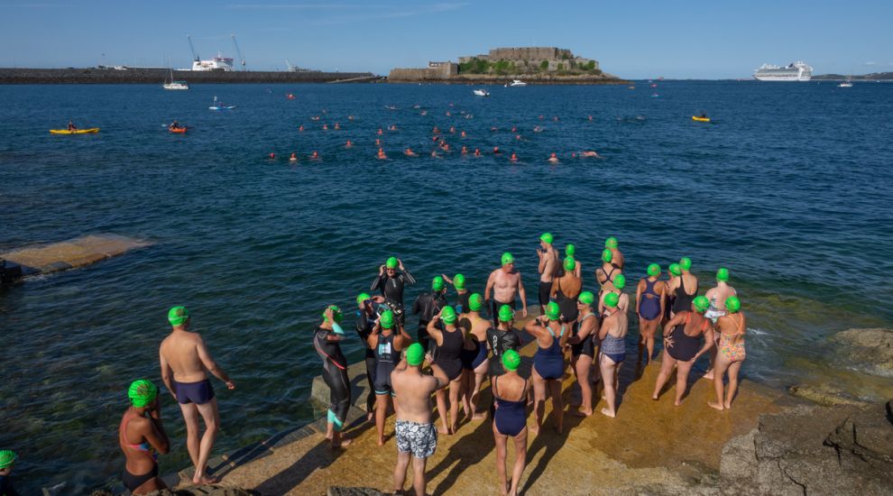 Open Castle Swim Success with Near Perfect Conditions