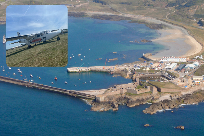 Alderney prepares for new airline and ferry service