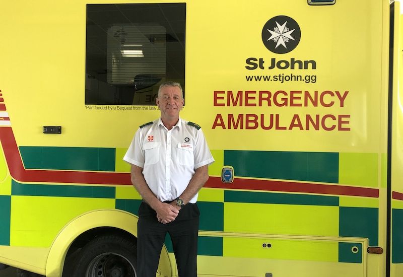 Ambulance service bids farewell to John after 24 years