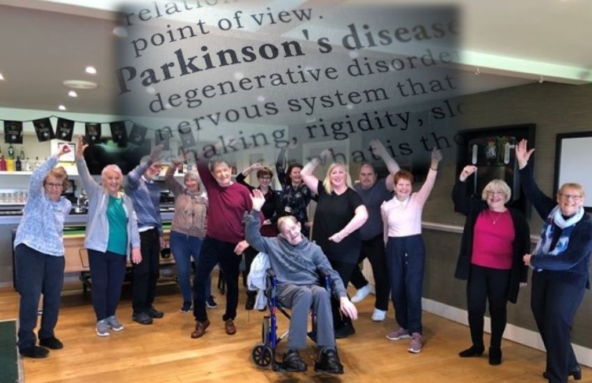 Parkinson's patients dancing with 