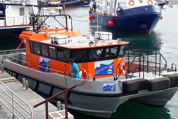 Little Ferry service brings 1,000 first-time visitors to Alderney