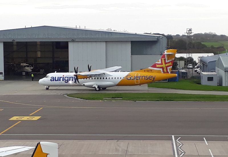 Extra ATR joins Aurigny temporarily