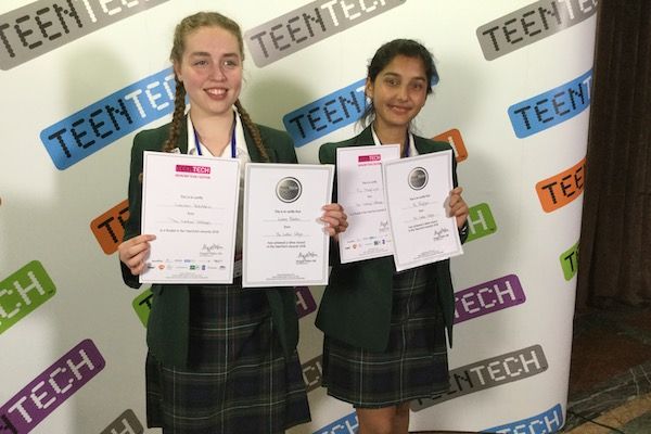 Diabetic drink detector wins Ladies’ students top prize in UK tech challenge