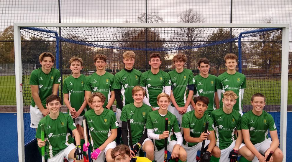 Three draws and a win for Guernsey under 16 hockey teams in the UK