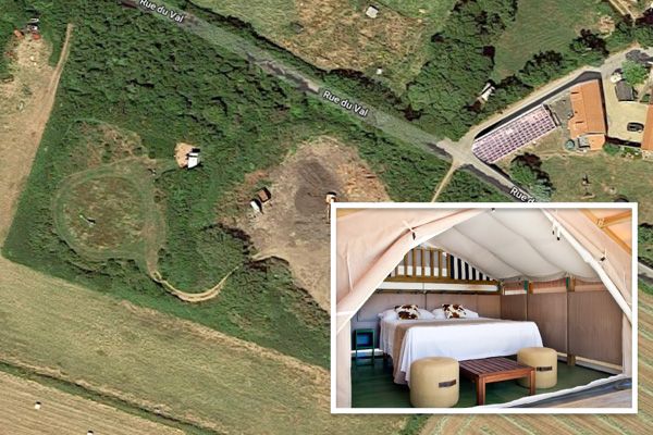 Work on glamping site to start with in'tent' this month