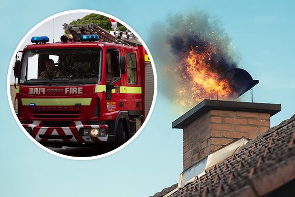 Fire issue chimney safety warning