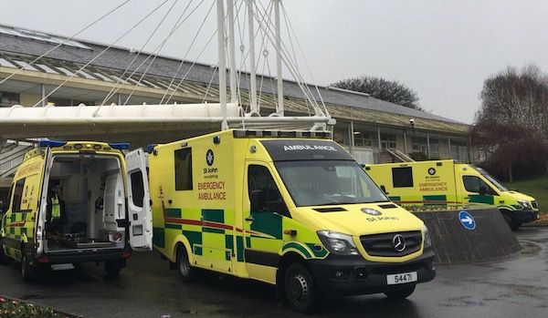 Increase in Bank Holiday call outs for ambulance staff