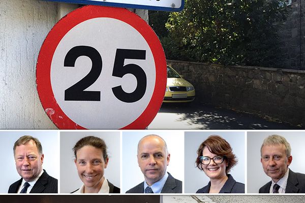 Speed limits will be cut to 25mph