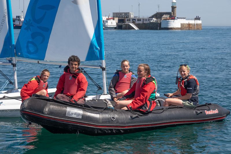 Condor supports local young sailors