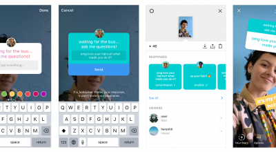 Instagram users can now take questions from followers in their Stories